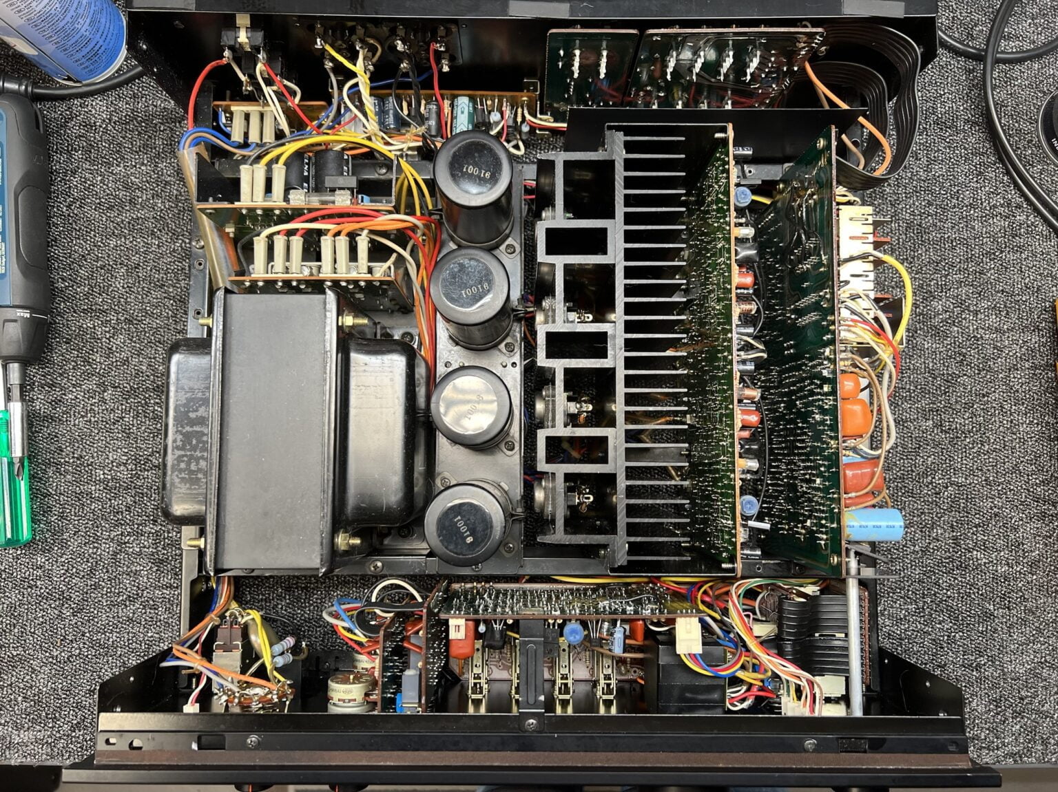 Sansui AU D707 AU 819 Amplifier Repair Review LiQUiD AUDiO