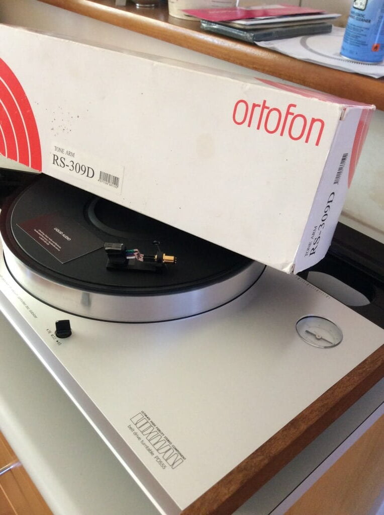 Luxman PD-555 / Ortofon RS-309D Turntable Set-Up 4 IMG_0179