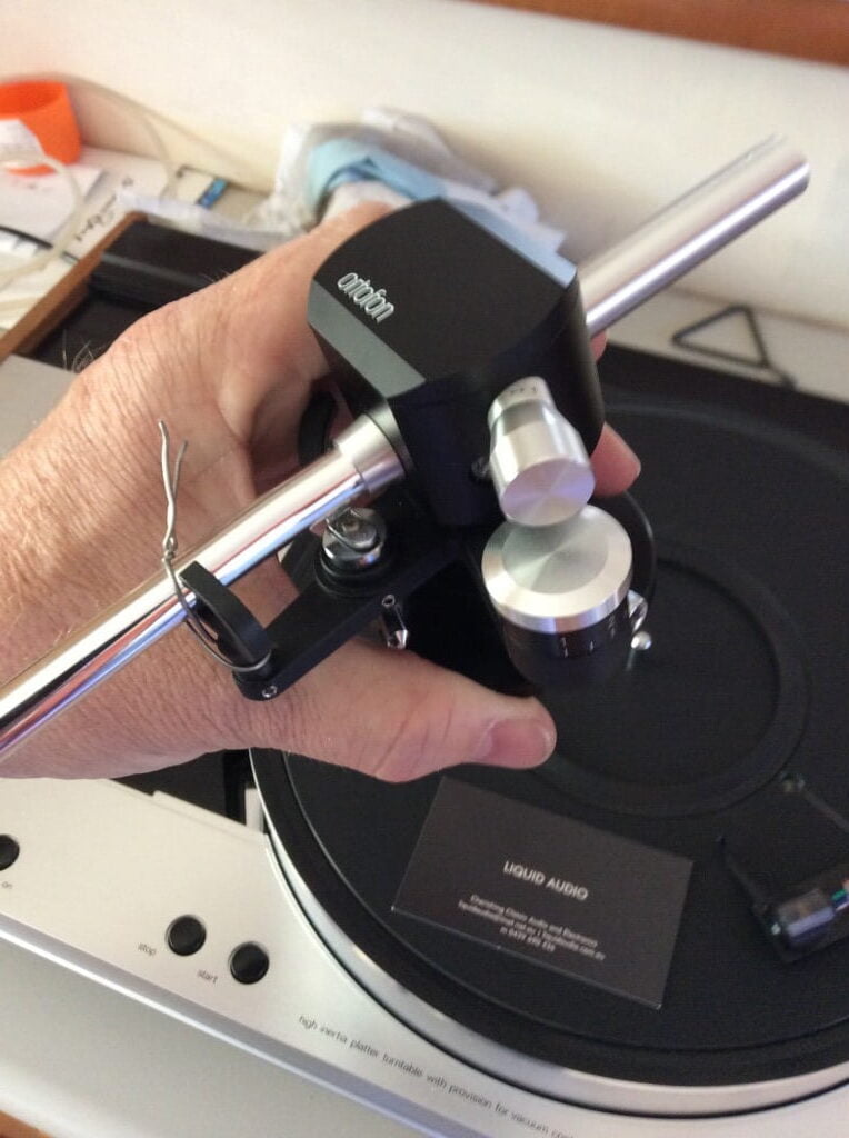 Luxman PD-555 / Ortofon RS-309D Turntable Set-Up 12 Ortofon RS-309D