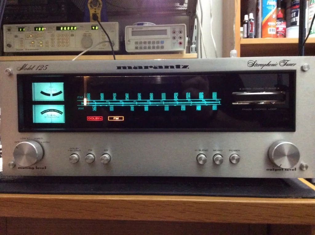 Marantz 125 AM/FM Tuner Alignment & Upgrade 14 Marantz 125