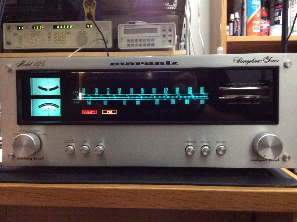 Marantz 125 AM/FM Tuner Alignment & Upgrade 14 Marantz 125