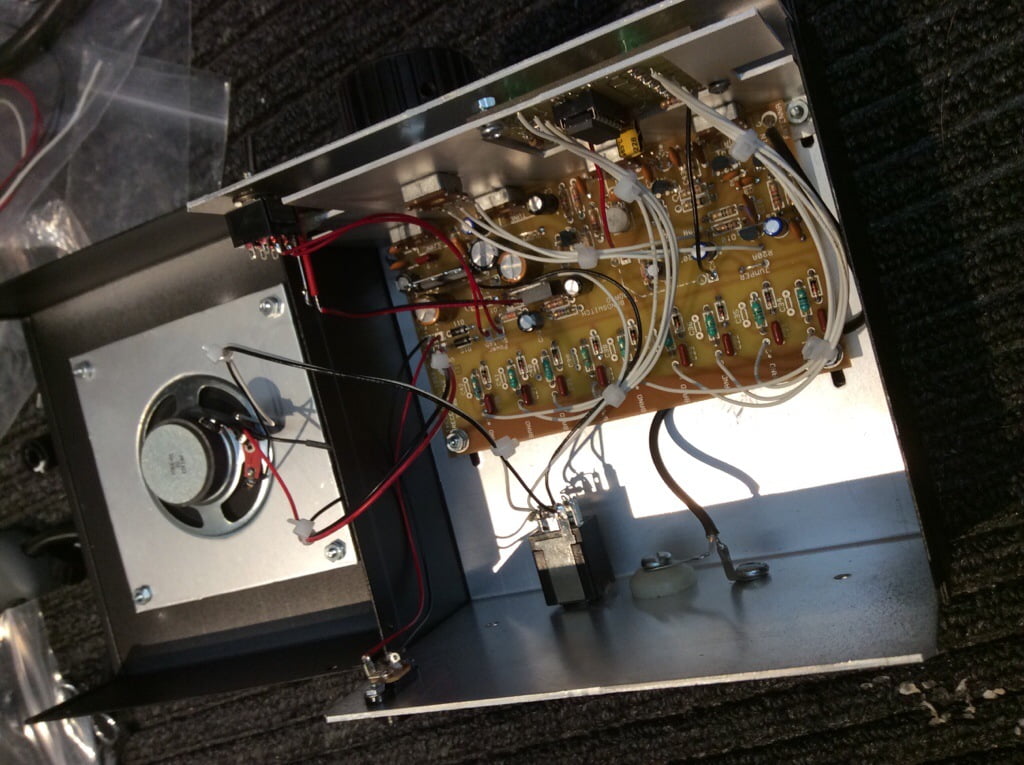 Ten-Tec 1253 Regenerative Receiver Build 8 Ten-Tec 1253