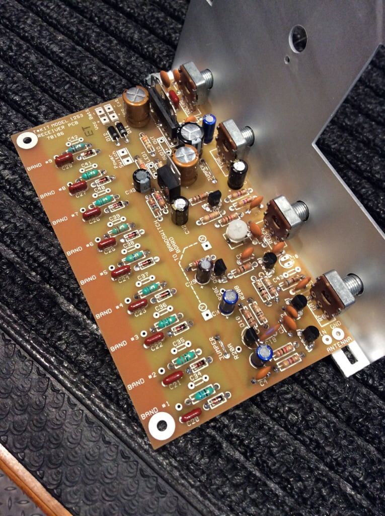 Ten-Tec 1253 Regenerative Receiver Build 3 Ten-Tec 1253