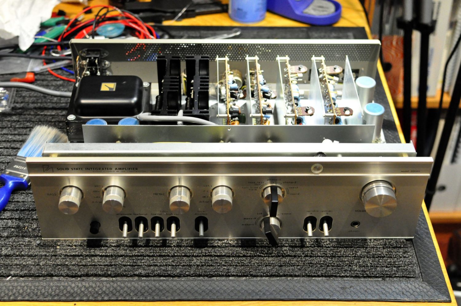 Vintage Luxman SQ-505 Integrated Amplifier for Sale - Liquid Audio