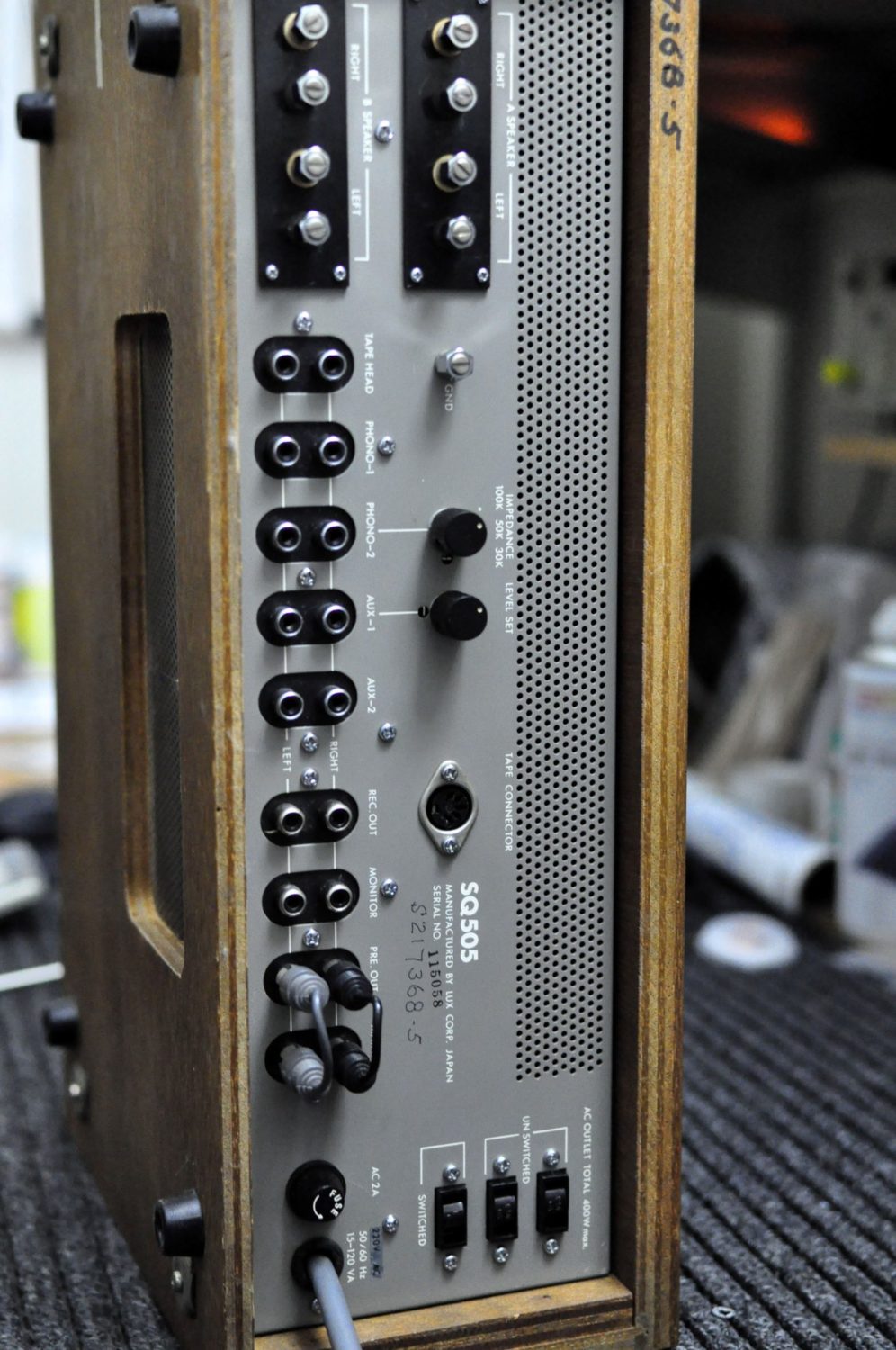 Vintage Luxman SQ-505 Integrated Amplifier for Sale - Liquid Audio