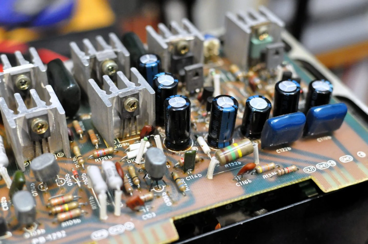 Luxman M-4000A Amplifier Repair & Restoration 24 Luxman M-4000A