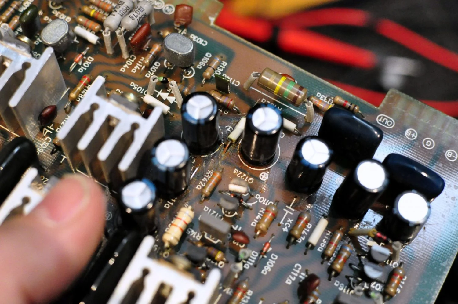 Luxman M-4000A Amplifier Repair & Restoration 22 Luxman M-4000A