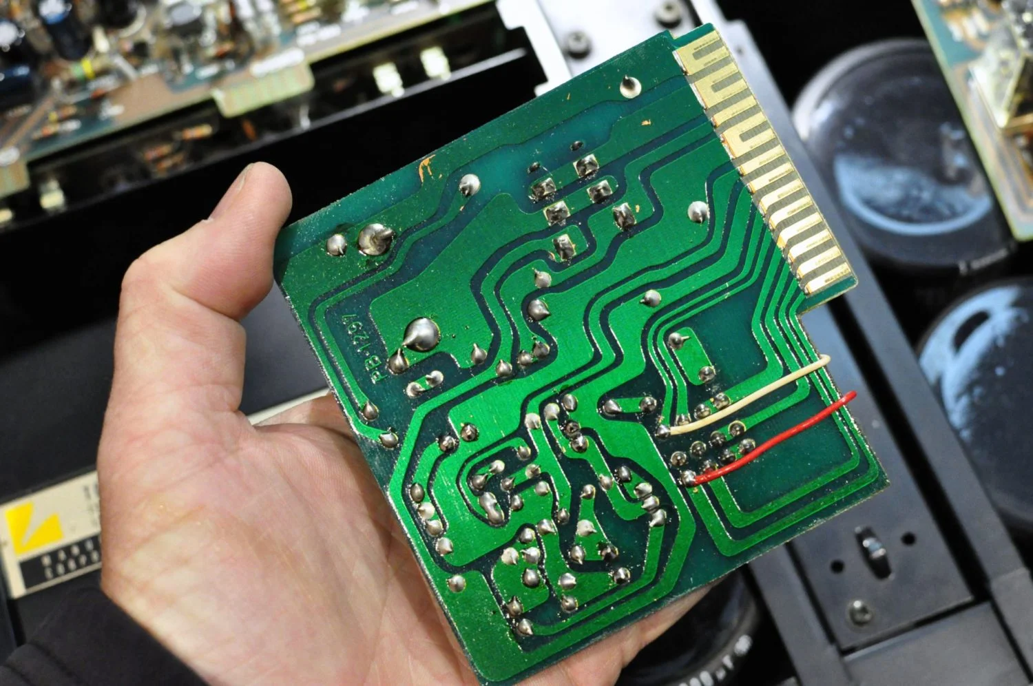 Luxman M-4000A Amplifier Repair & Restoration 16 _DSC6504