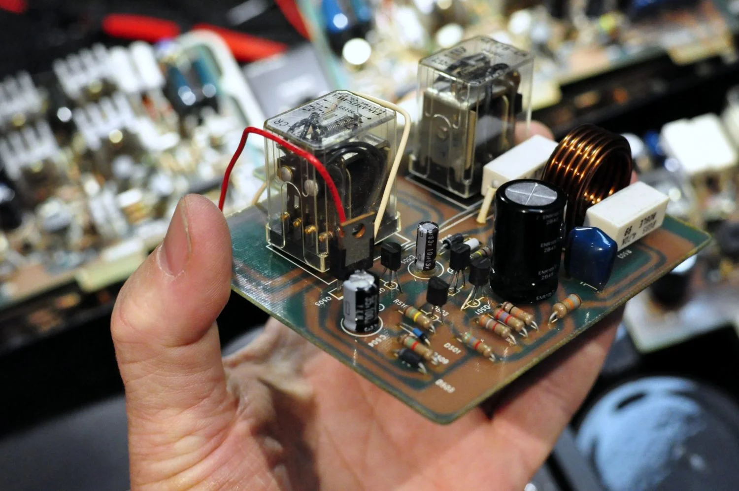 Luxman M-4000A Amplifier Repair & Restoration 15 Luxman M-4000A