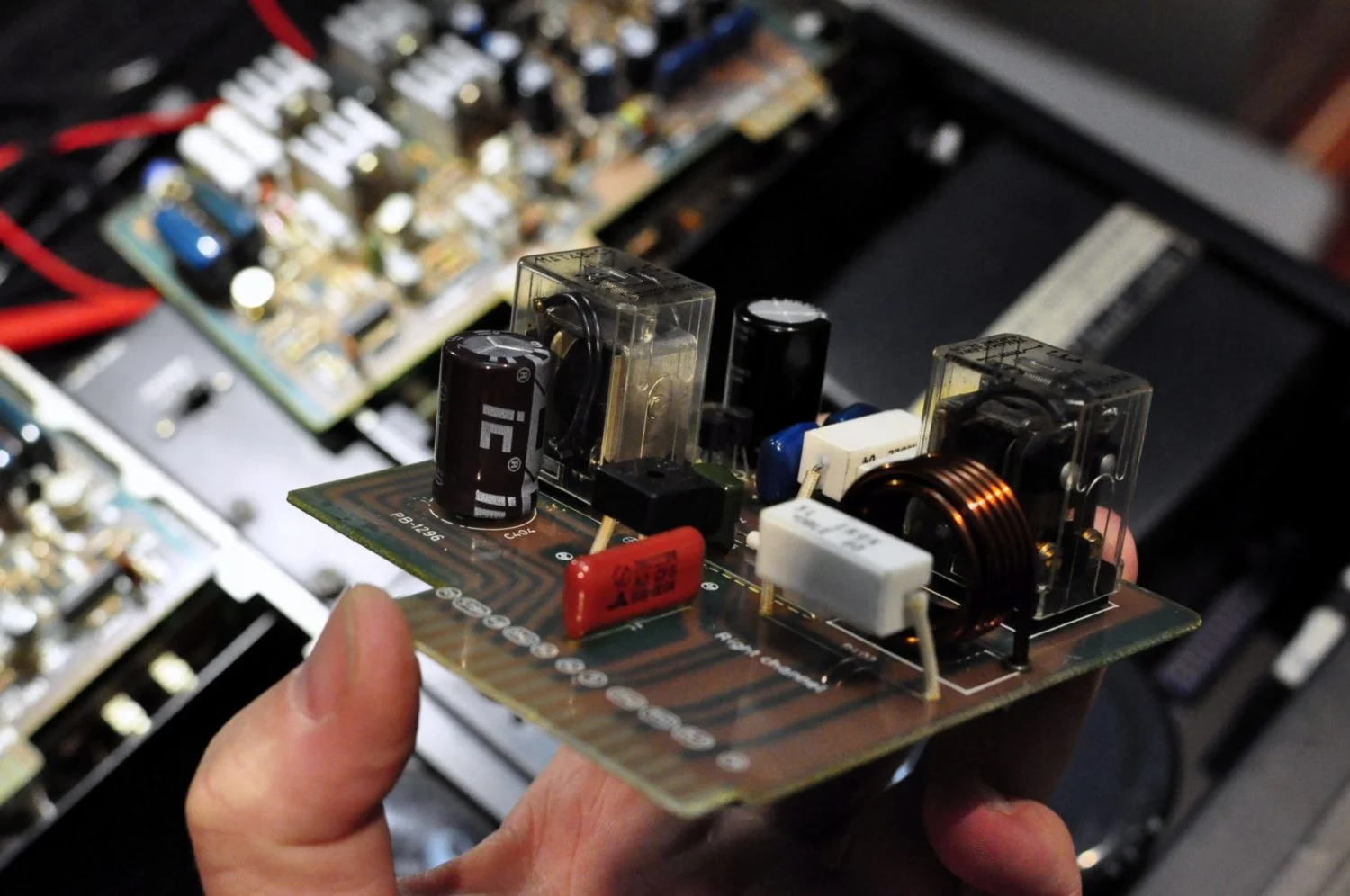 Luxman M-4000A Amplifier Repair & Restoration 19 Luxman M-4000A