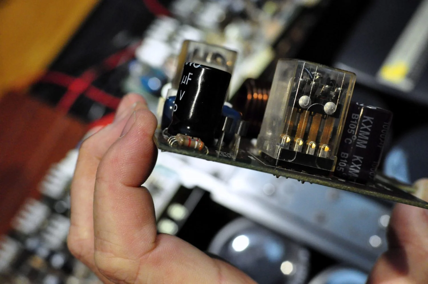 Luxman M-4000A Amplifier Repair & Restoration 18 _DSC6507