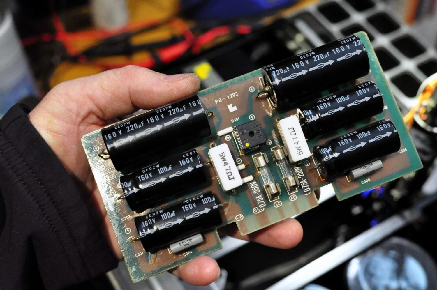 Luxman M-4000A Amplifier Repair & Restoration 4 Luxman M-4000A