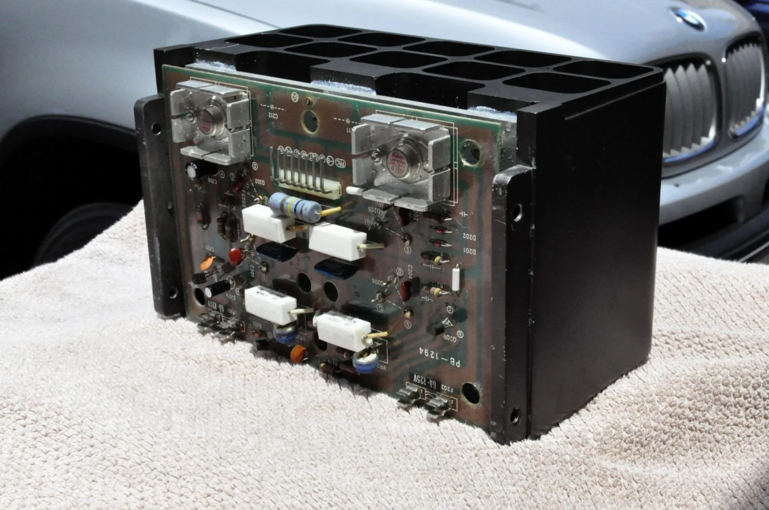 Luxman M-4000A Amplifier Repair & Restoration 31 Luxman M-4000A