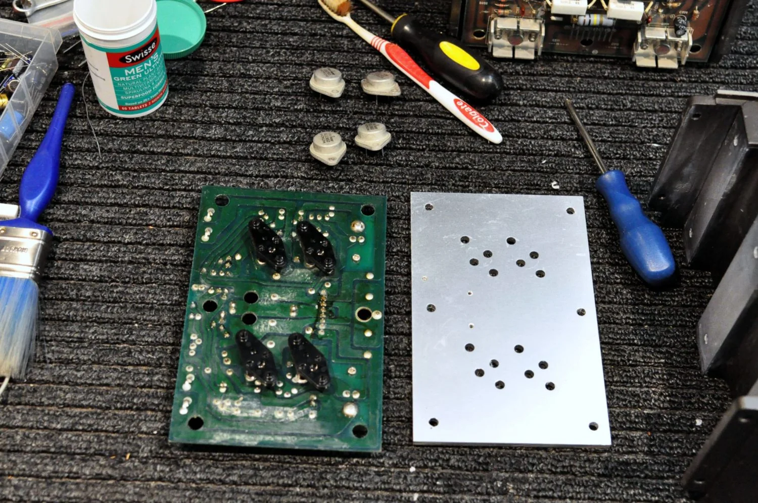 Luxman M-4000A Amplifier Repair & Restoration 34 _DSC6554