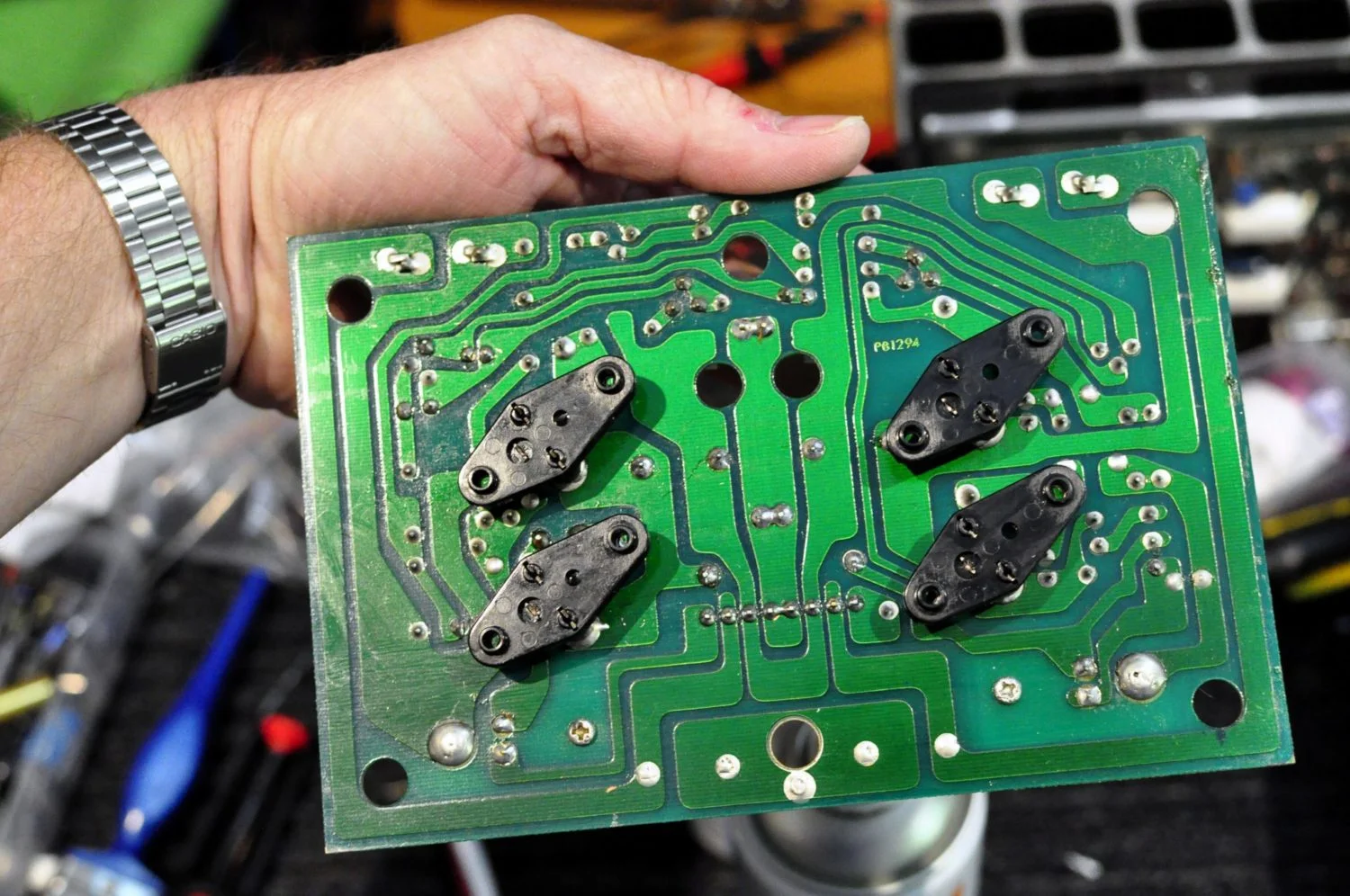 Luxman M-4000A Amplifier Repair & Restoration 36 Luxman M-4000A