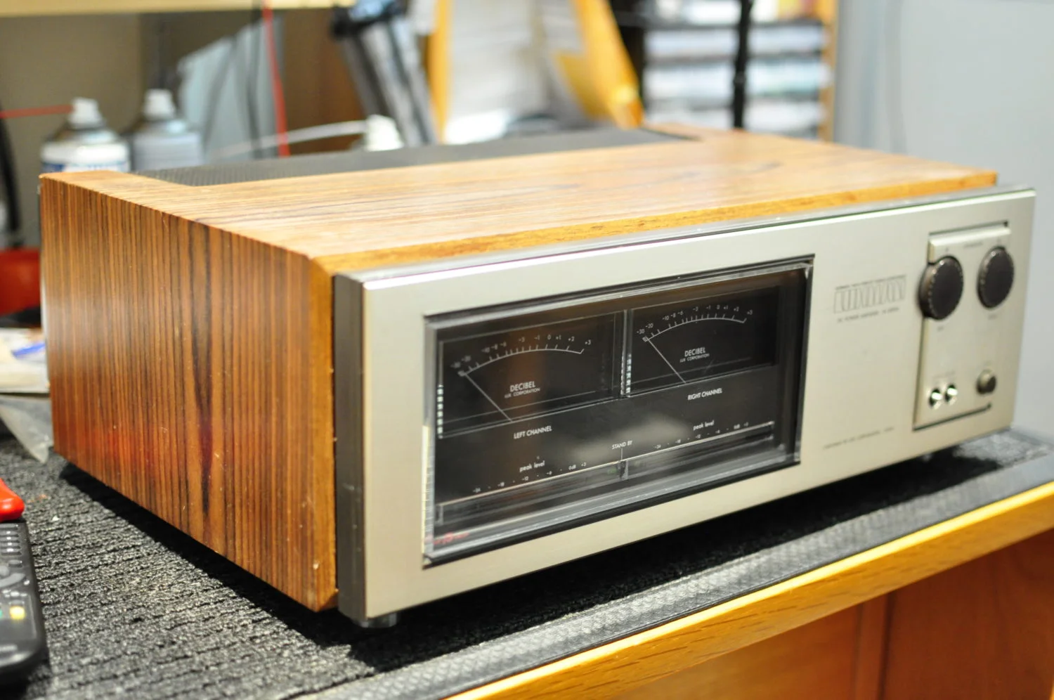 Luxman M-4000A Amplifier Repair & Restoration 3 Luxman M-4000A