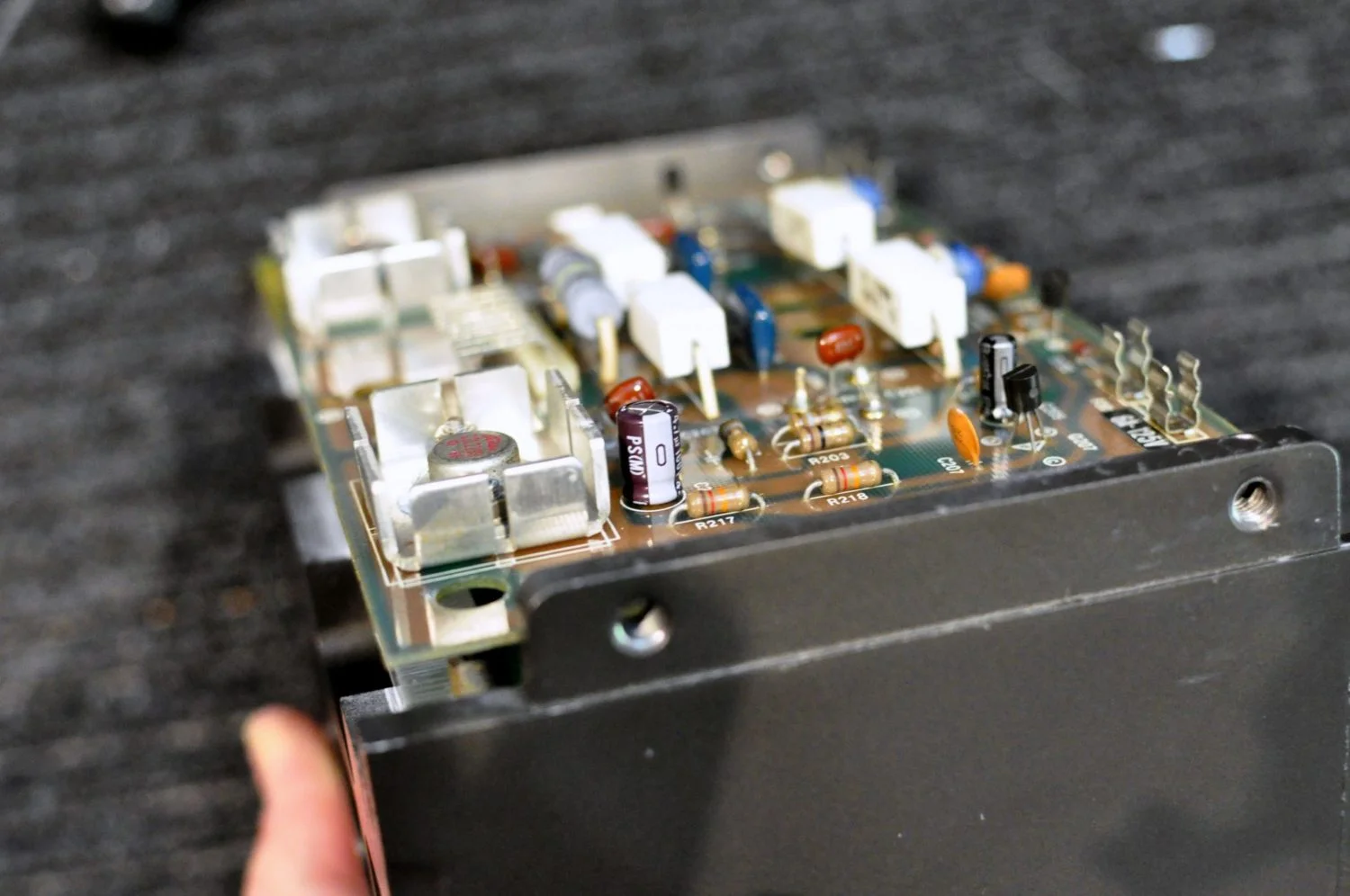 Luxman M-4000A Amplifier Repair & Restoration 46 Luxman M-4000A