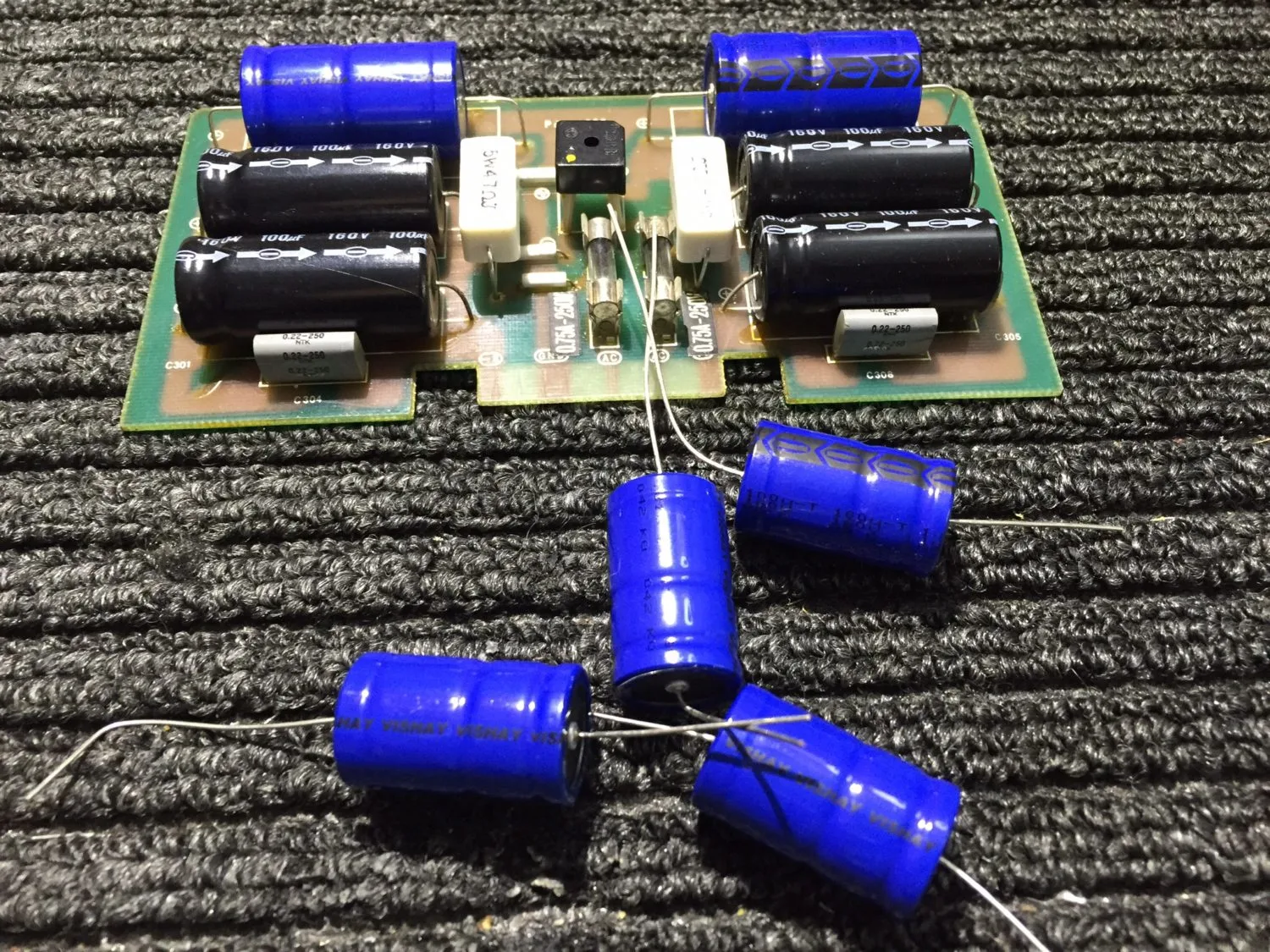 Luxman M-4000A Amplifier Repair & Restoration 11 Luxman M-4000A
