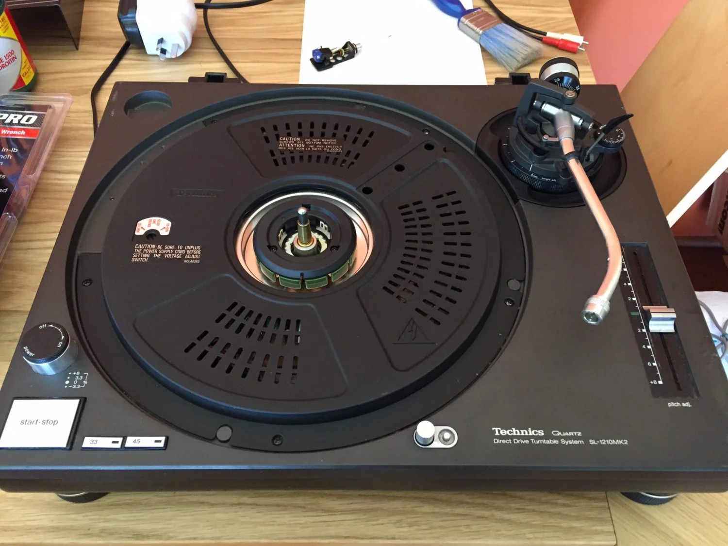 Technics SL-1210MK2 Professional DJ Turntable - Direct Drive