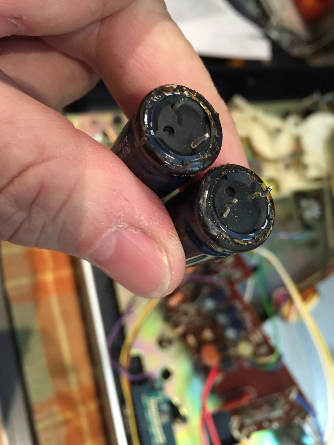 Denon DP-57L DP-62L DP-67L DP-57M Speed Repair Kit Capacitors Turntable