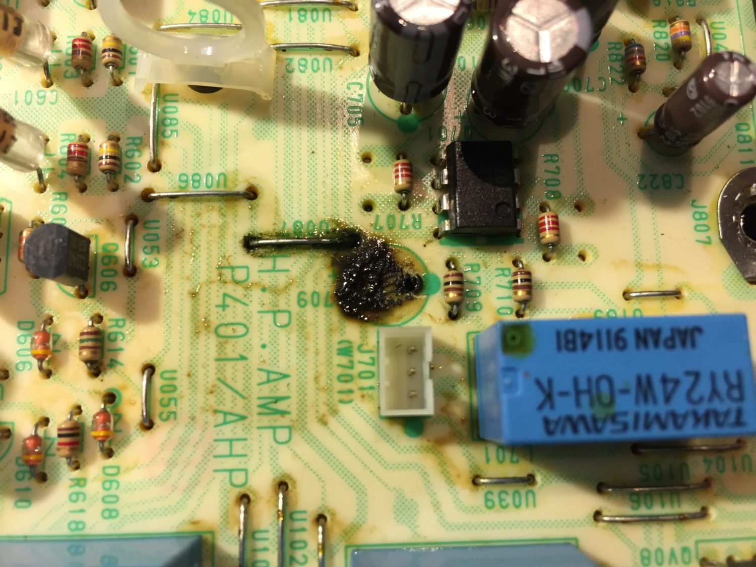 Marantz SC-80 Preamplifier Repair & Restoration 12 IMG 2353