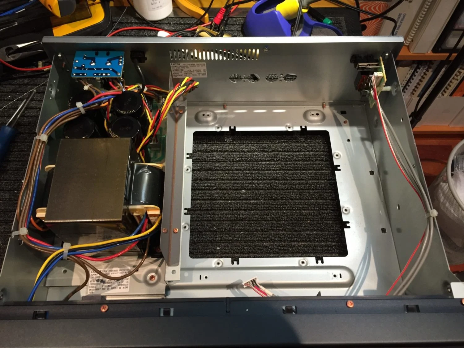 Marantz SM-80 Amplifier Repair & Restoration 11 IMG 2393