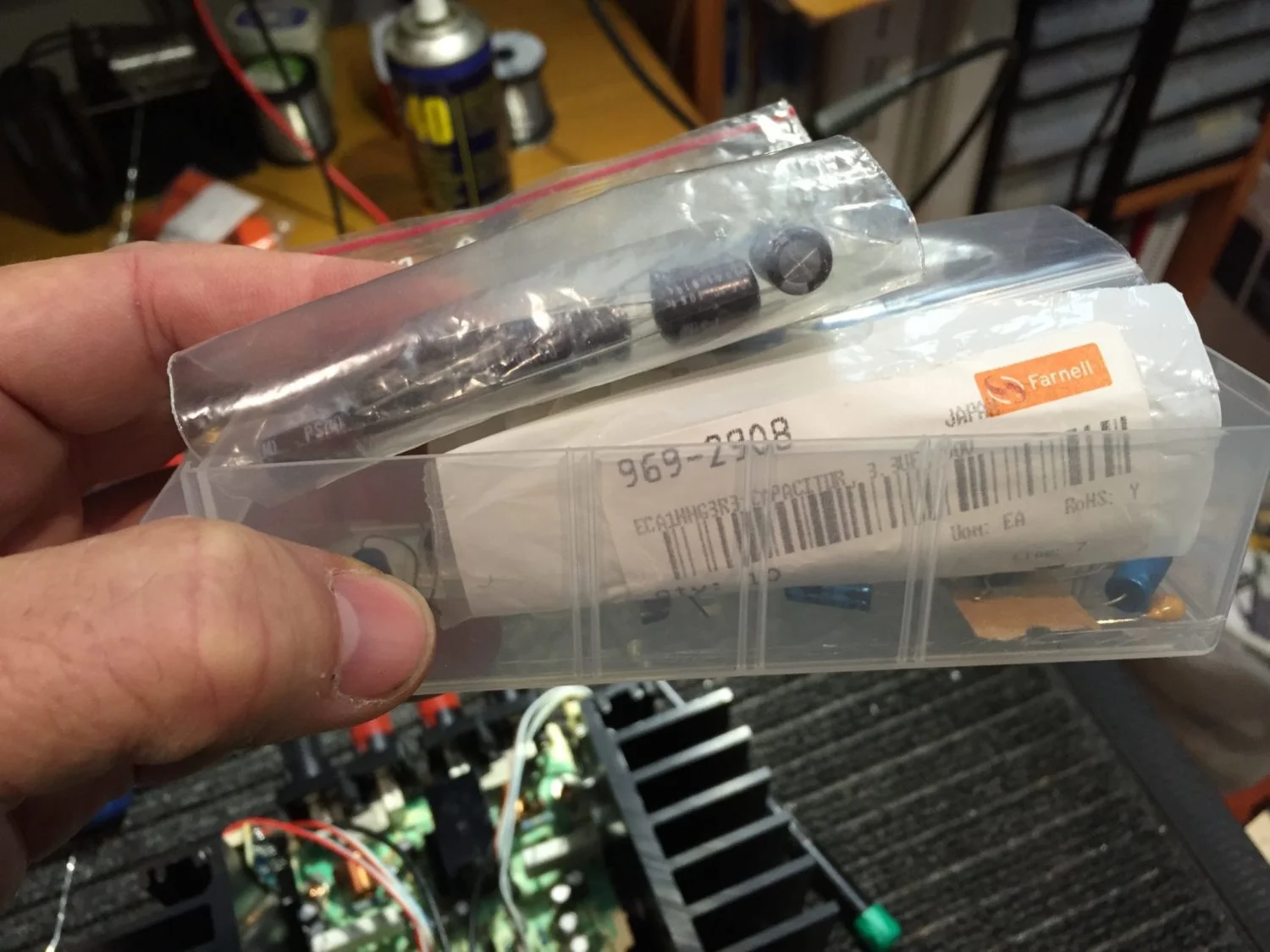 Marantz SM-80 Amplifier Repair & Restoration 14 IMG 2400
