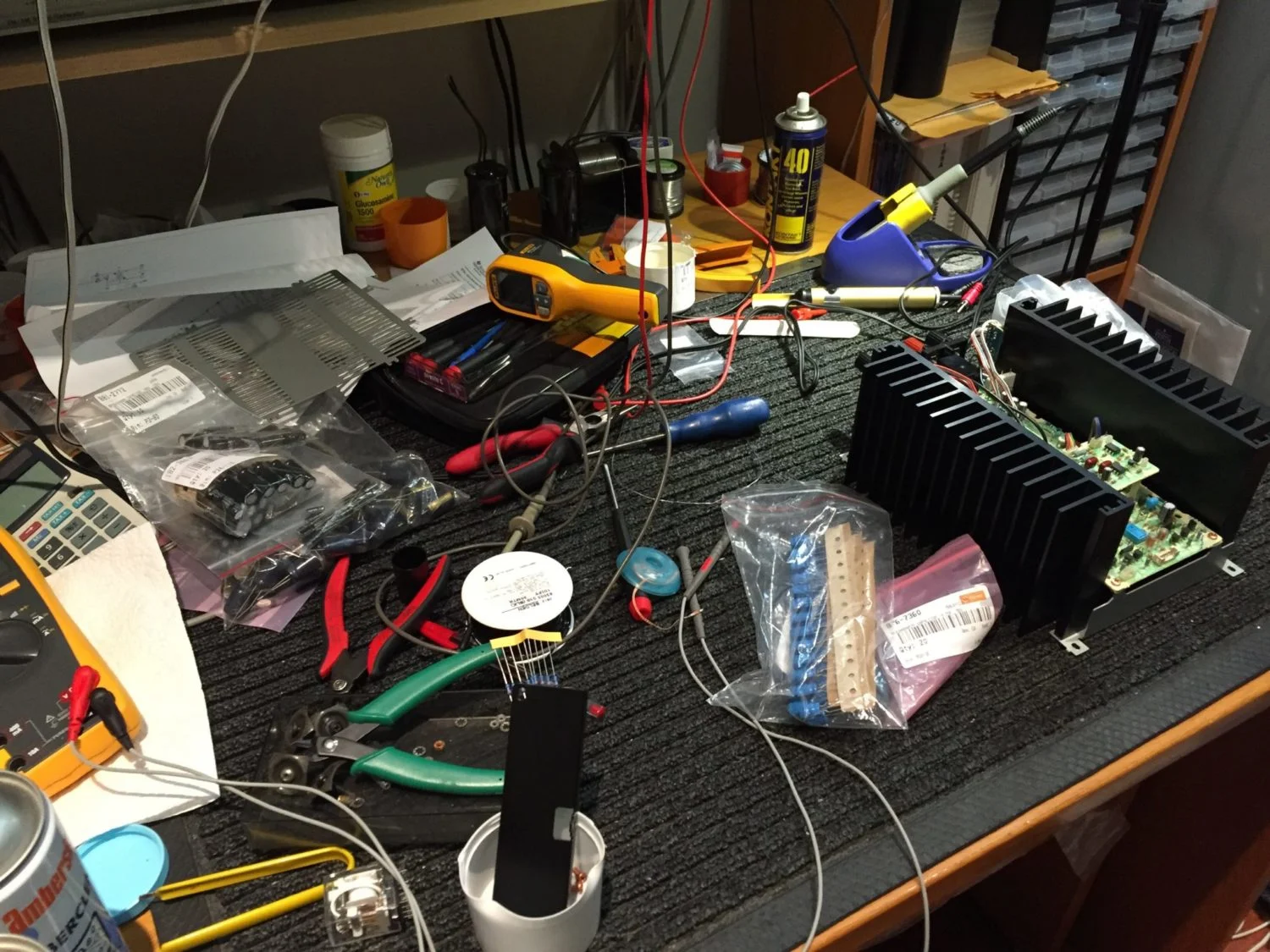 Marantz SM-80 Amplifier Repair & Restoration 15 IMG 2401
