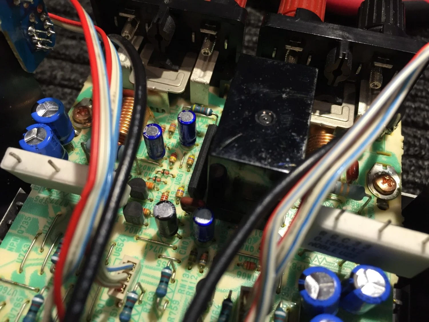 Marantz SM-80 Amplifier Repair & Restoration 21 IMG 2406