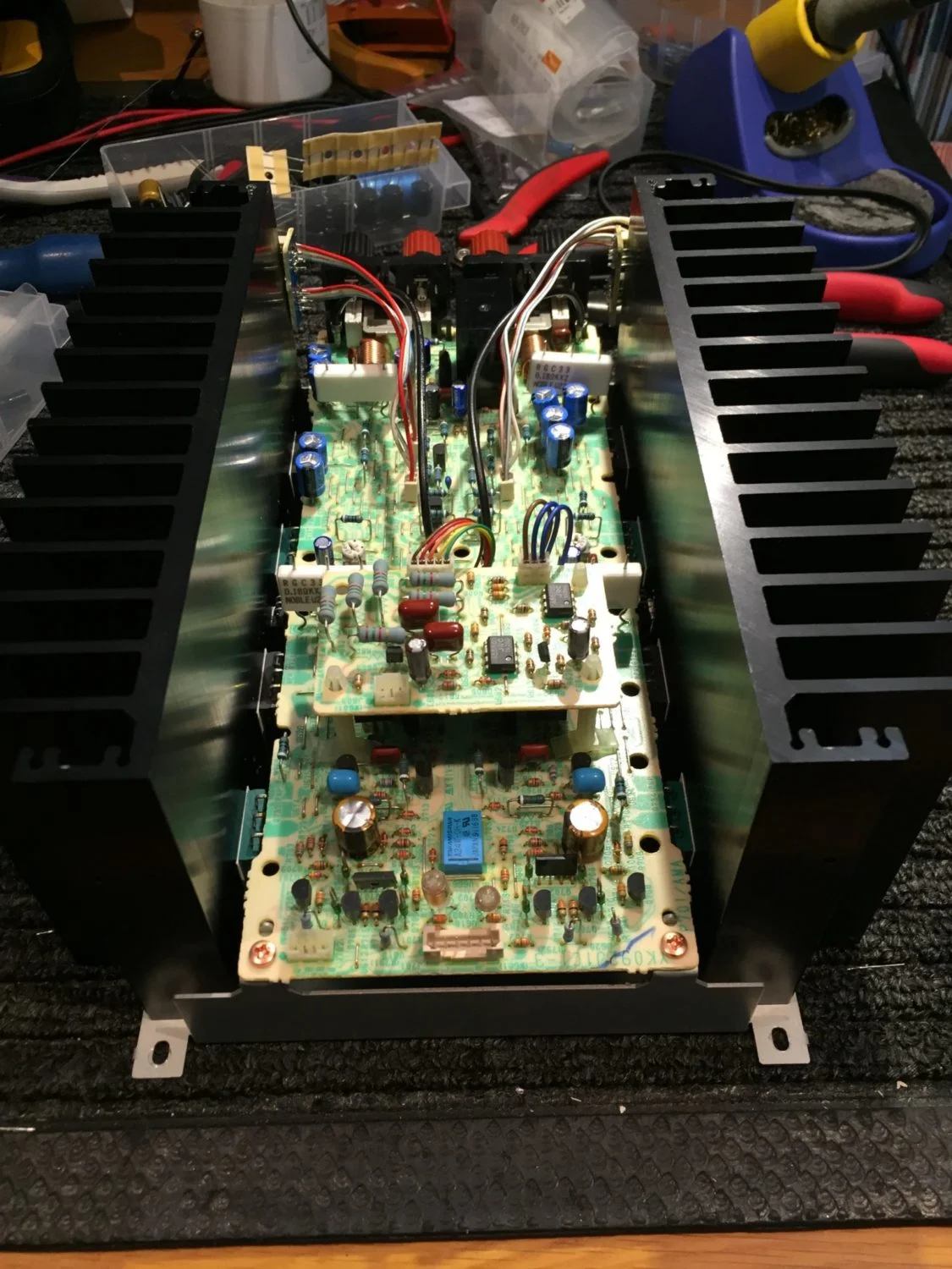 Marantz SM-80 Amplifier Repair & Restoration 22 IMG 2407
