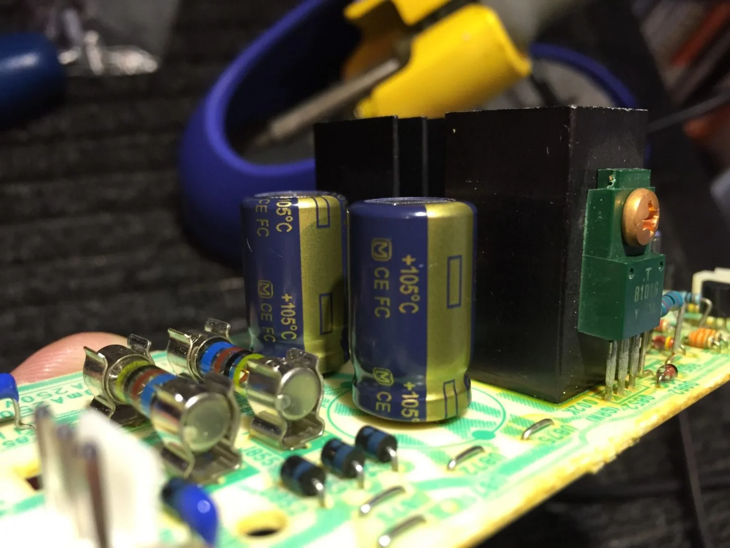 Marantz SM-80 Amplifier Repair & Restoration 28 IMG 2418