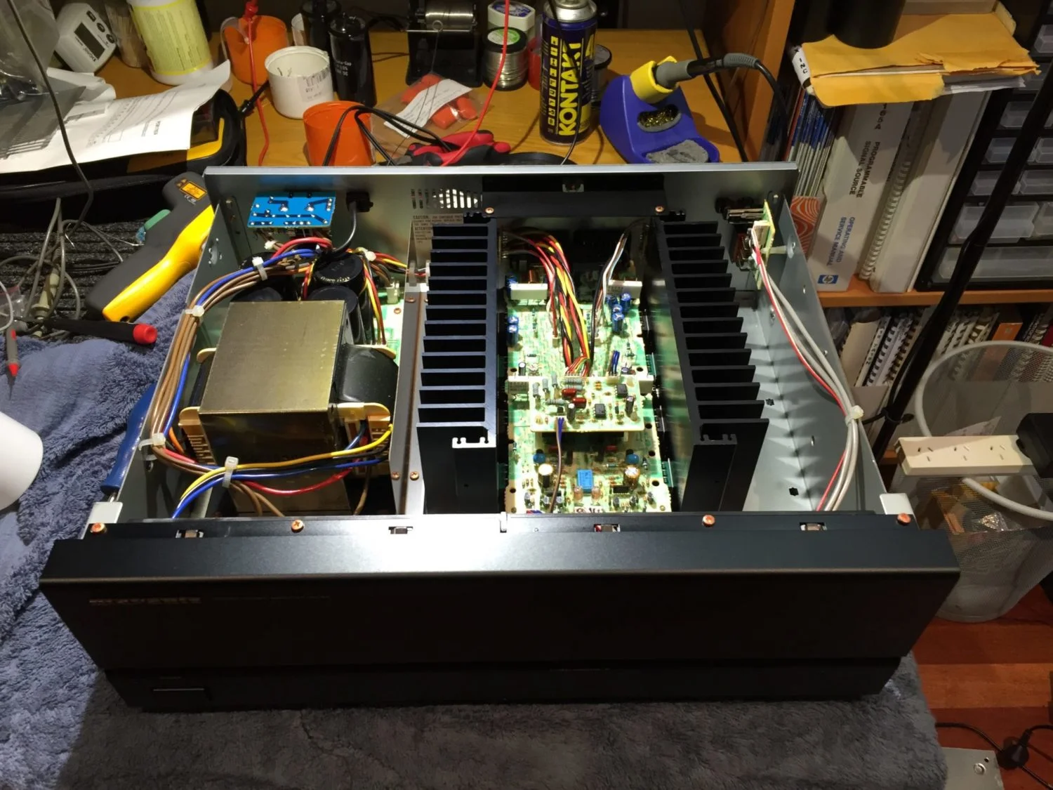 Marantz SM-80 Amplifier Repair & Restoration 32 IMG 2423