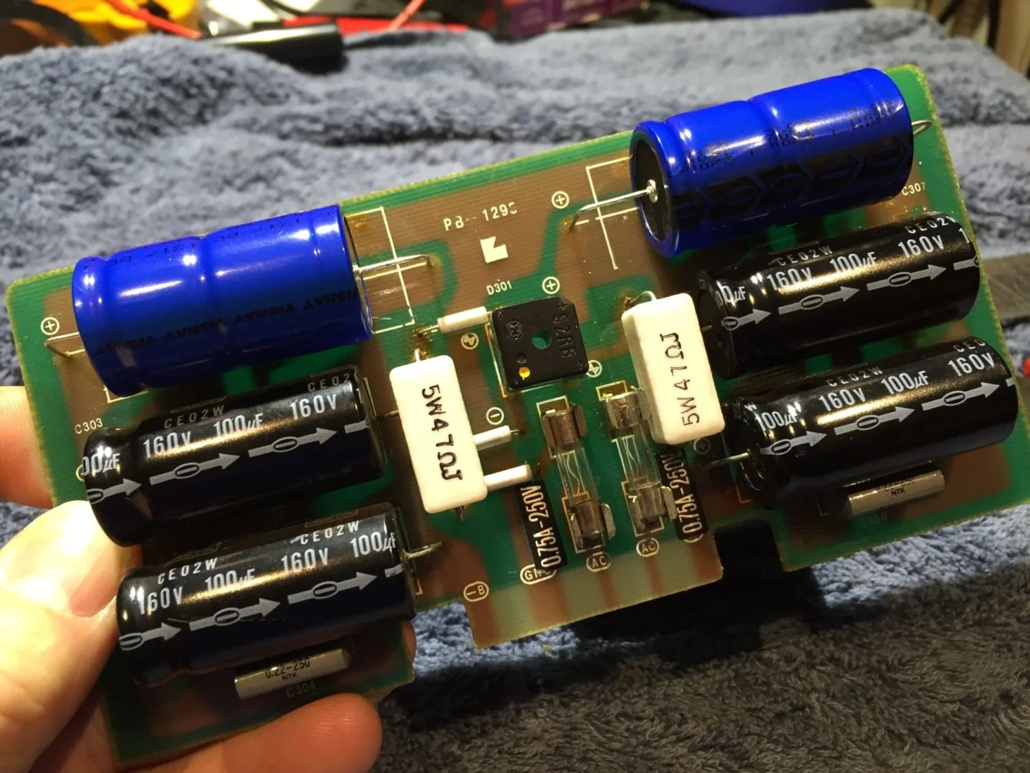 Luxman M-4000A Amplifier Repair & Restoration 9 Luxman M-4000A