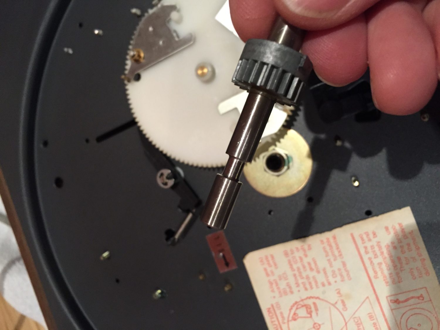 Kenwood KP-2022 Belt-Drive Turntable Service 5 Kenwood KP-2022