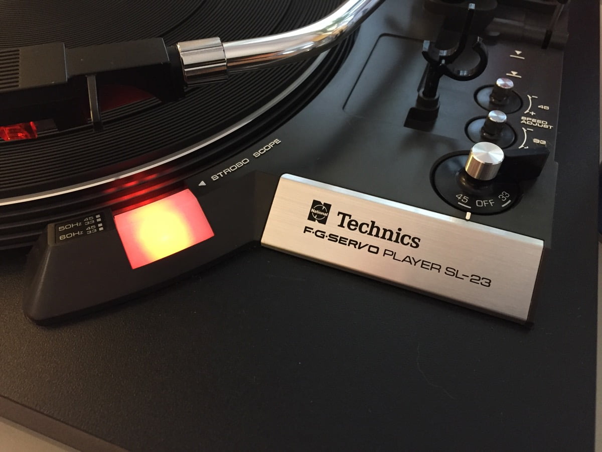 Tocadiscos Technics SL-23 – La MusikAlta