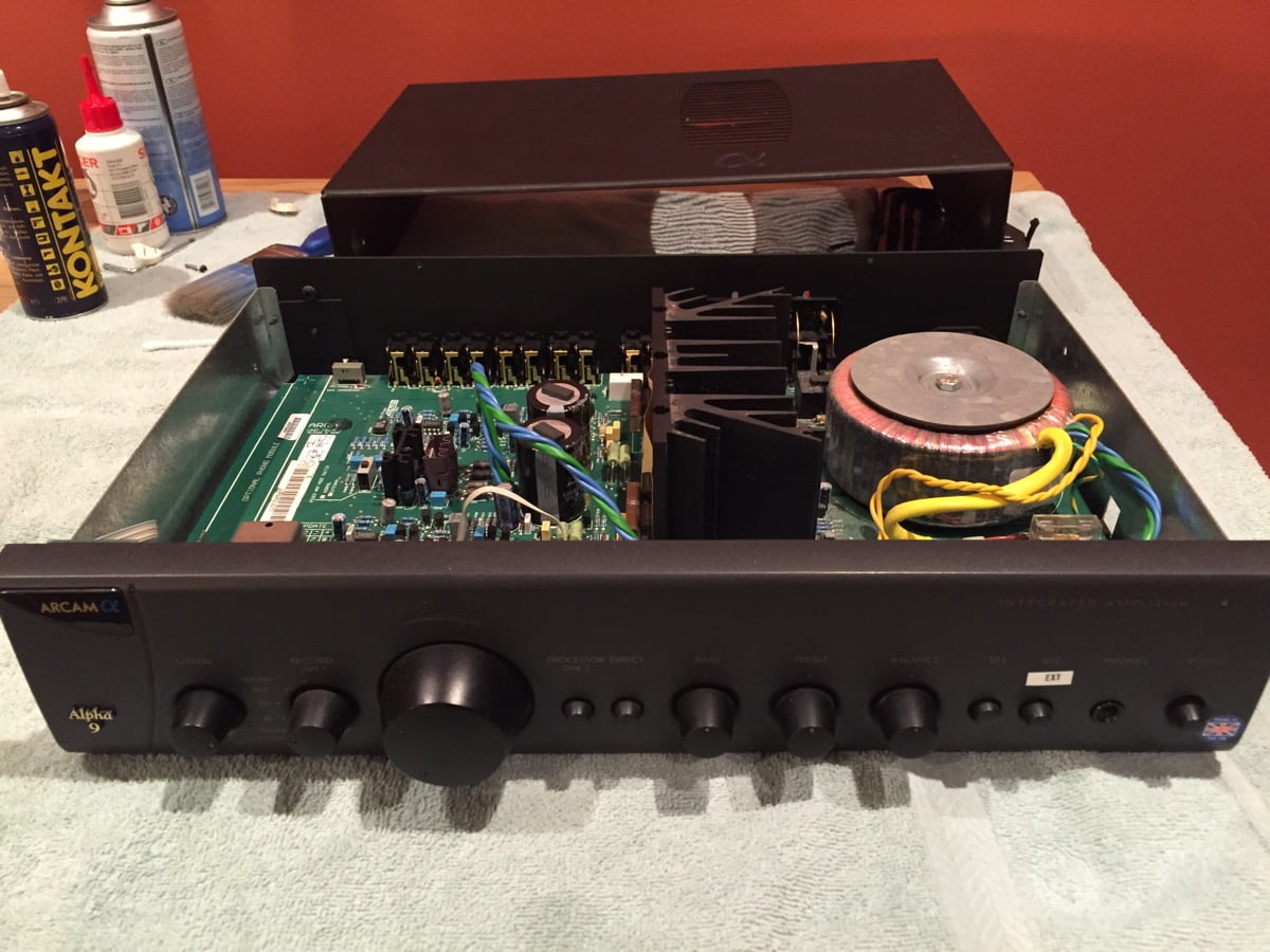 Arcam Alpha 9 Integrated + Power Amp Service 3 Arcam Alpha 9