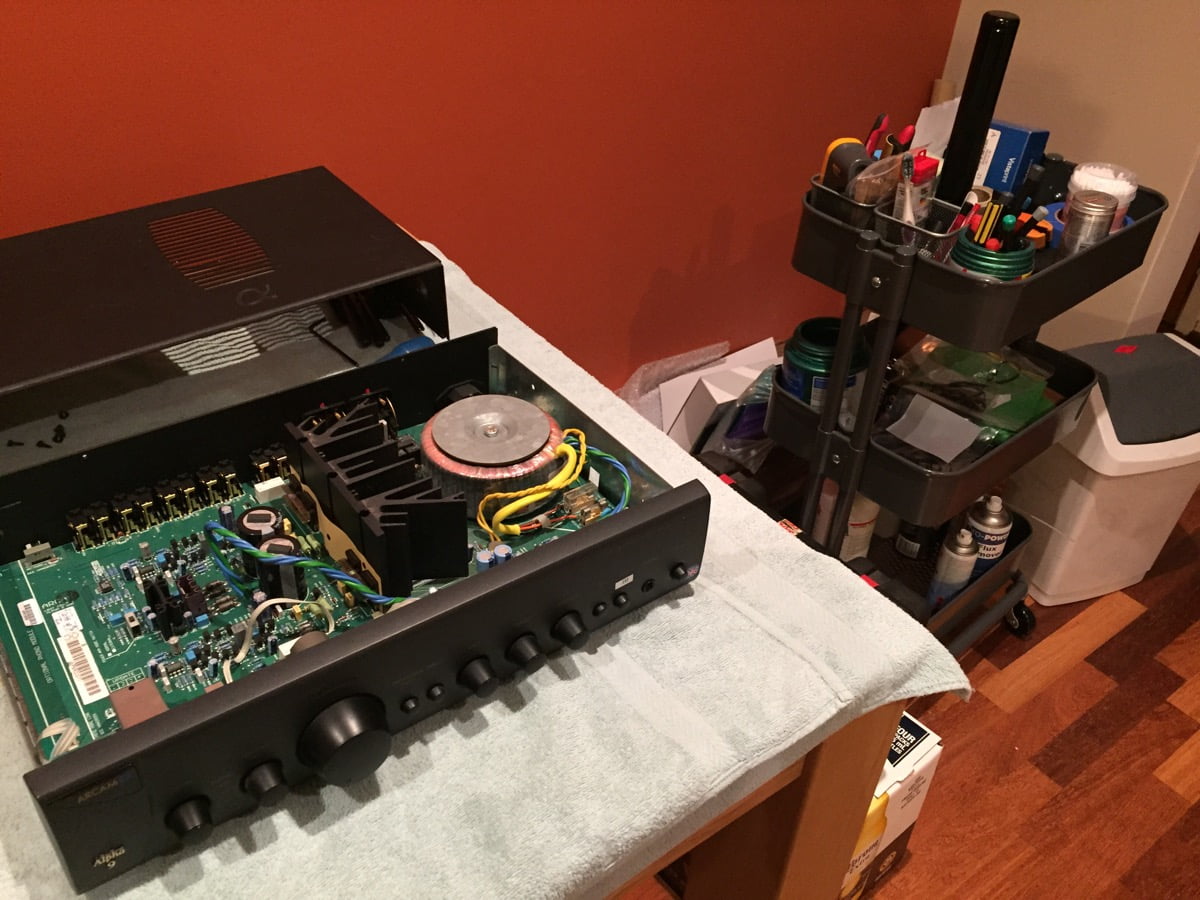 Arcam Alpha 9 Integrated + Power Amp Service 4 Arcam Alpha 9