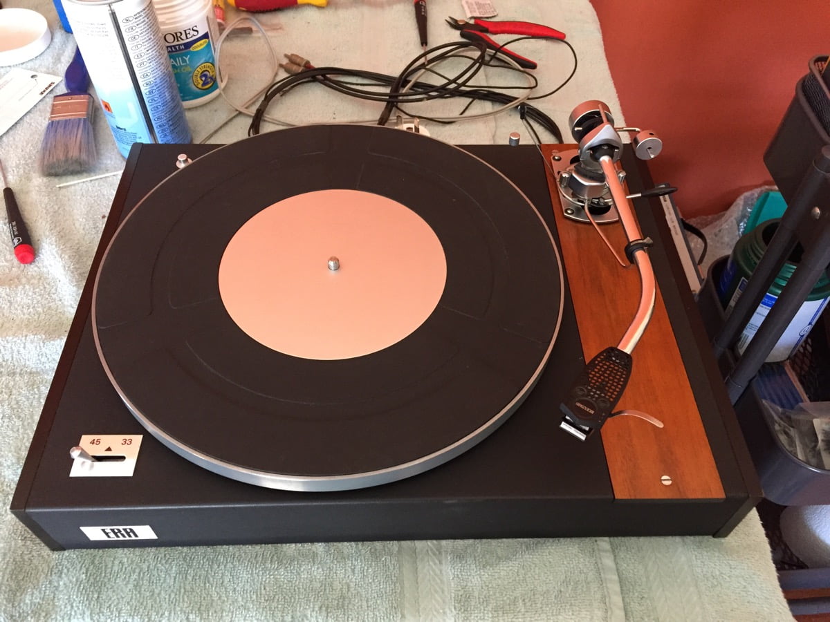 ERA Mk6 Belt-Drive Turntable Repair & Restoration 20 IMG 2926
