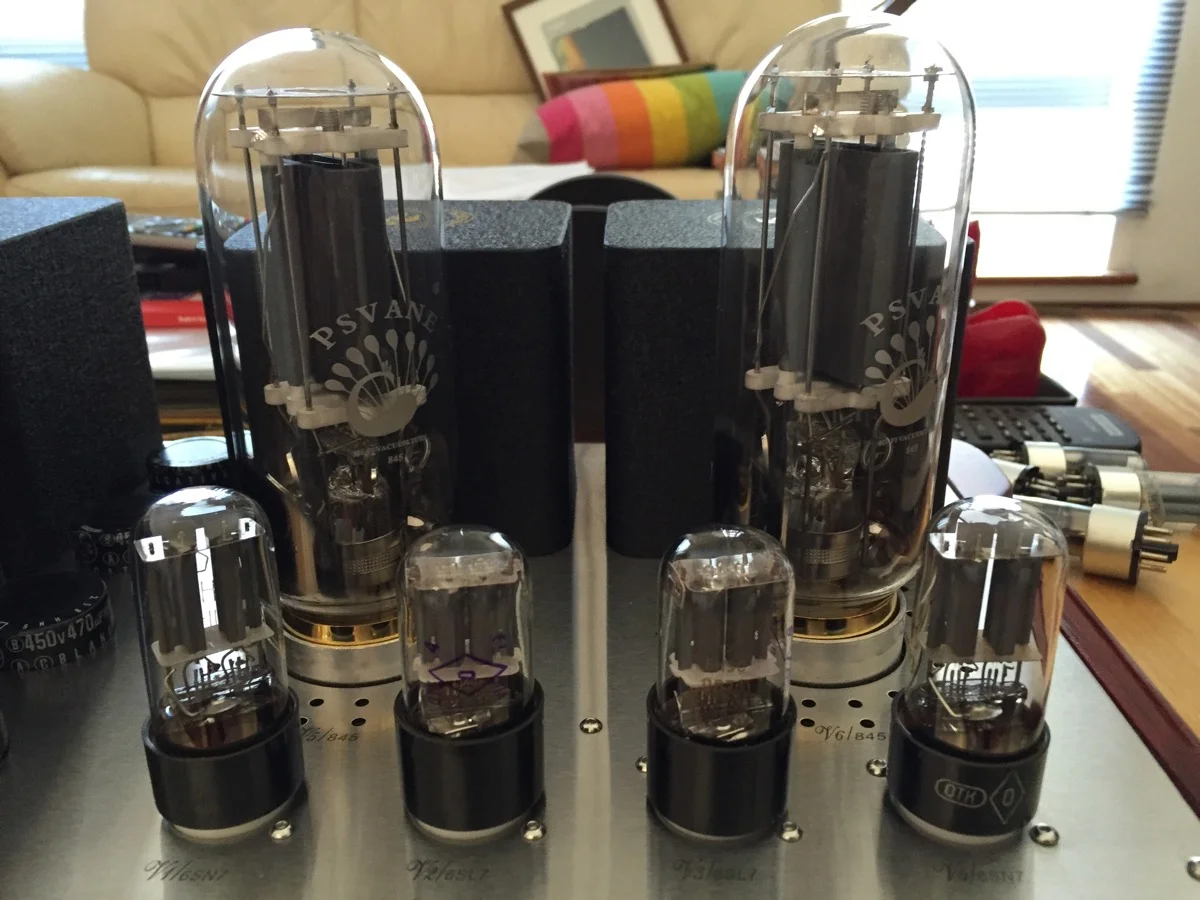 Music Angel Class-A 845 Tube Amplifier For Sale - Liquid