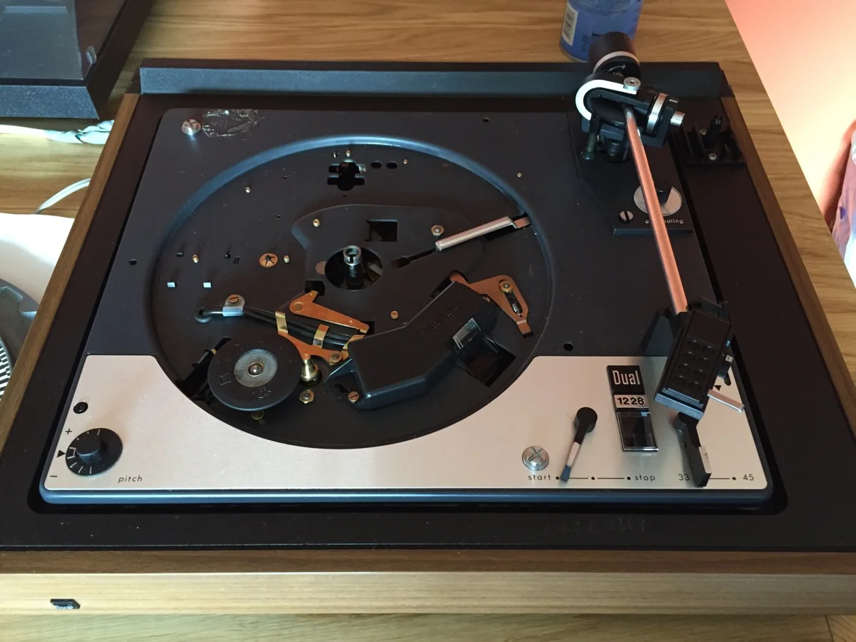Dual 1228 Turntable Service & Headshell Problems 3 IMG 2668