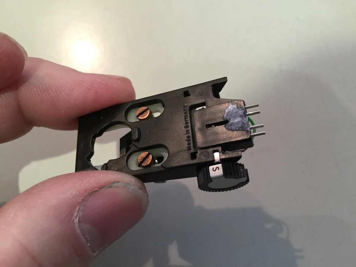 Dual 1228 Turntable Service & Headshell Problems 9 IMG 2675