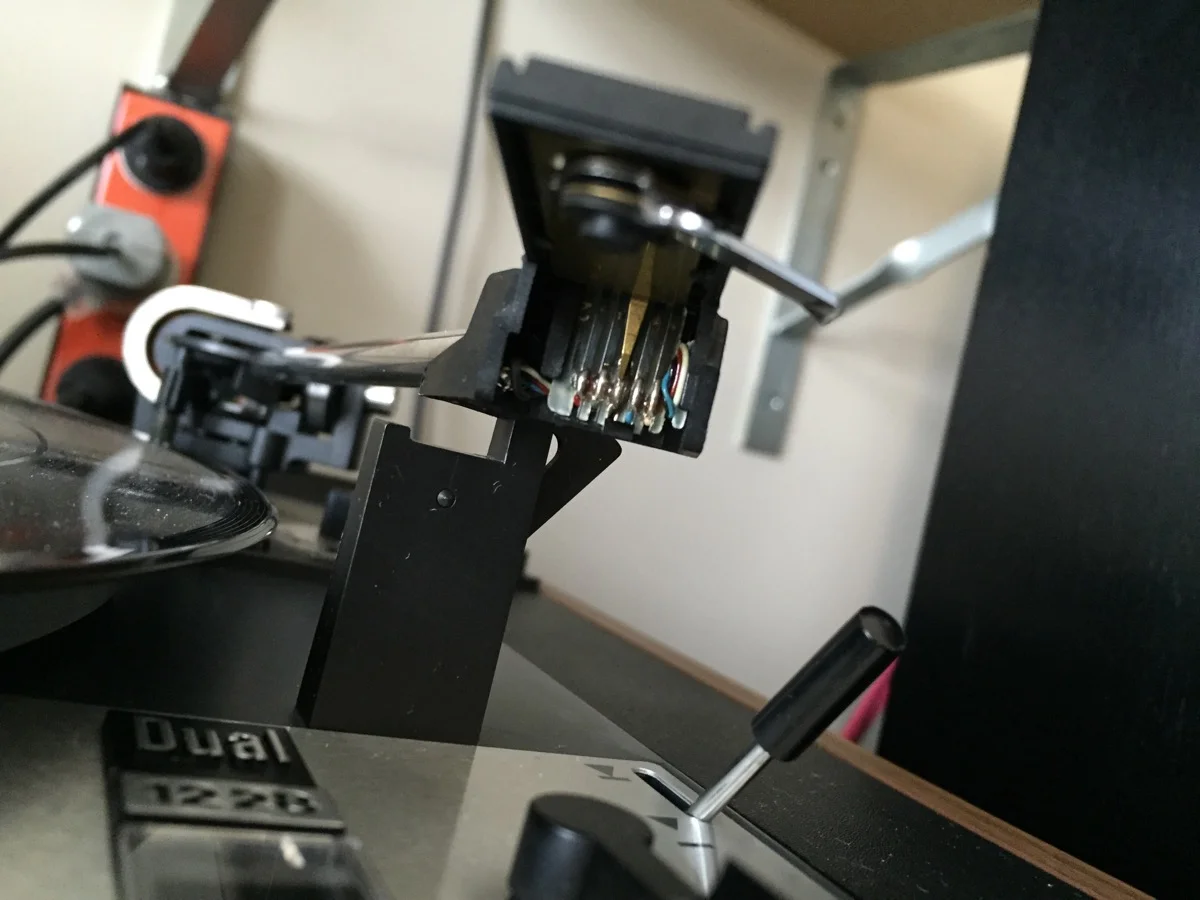 Dual 1228 Turntable Service & Headshell Problems 12 IMG 2678