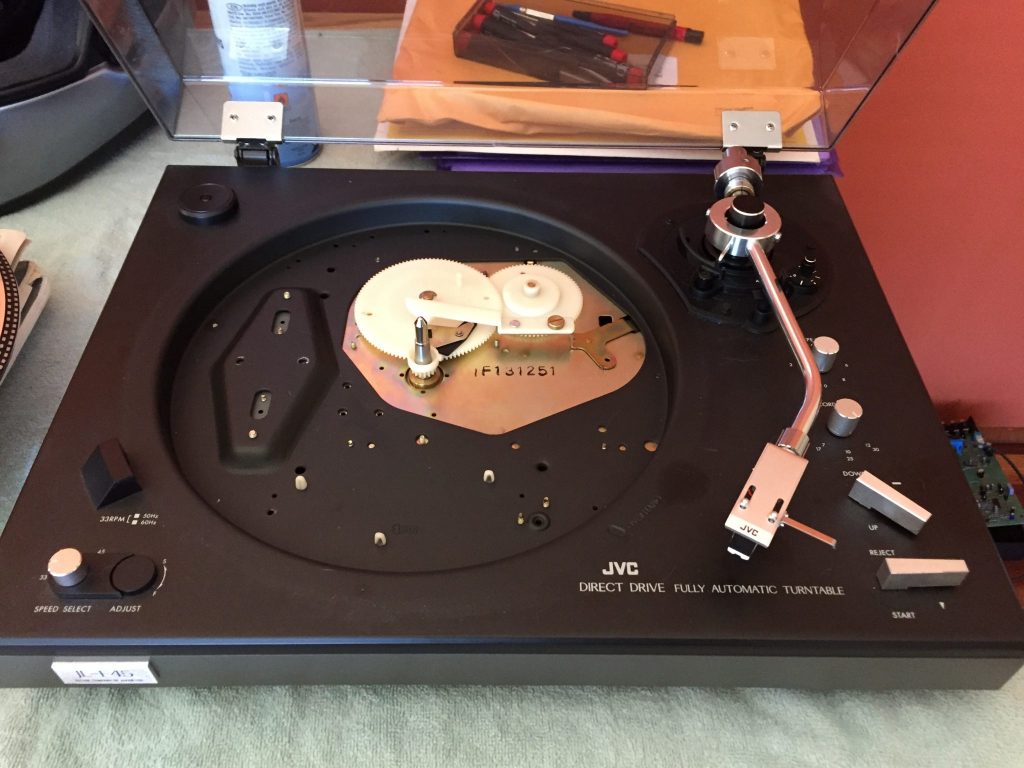 JVC JL-F45 Direct-Drive Turntable Service and Repair