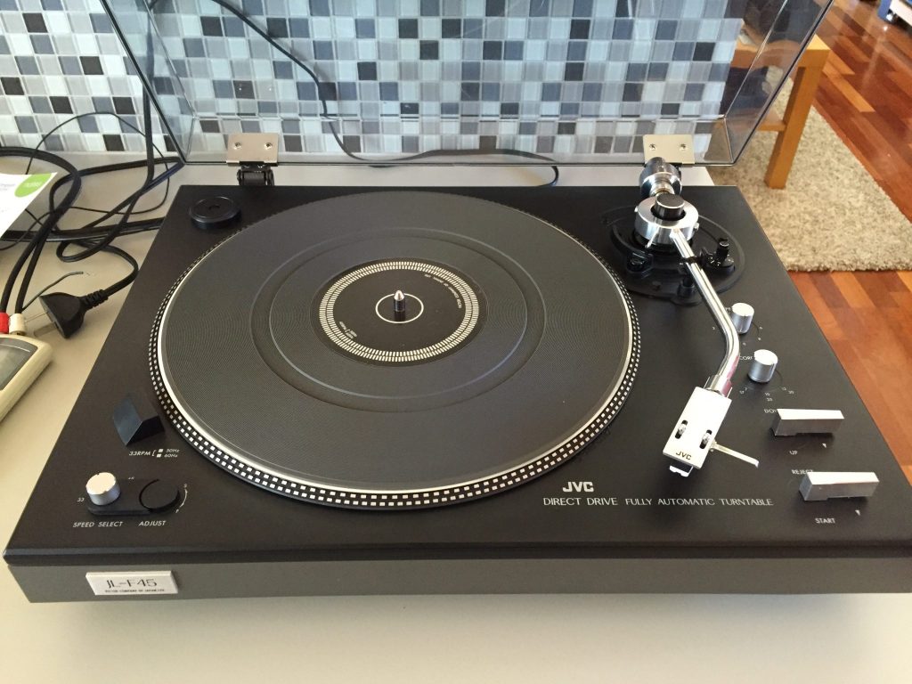 JVC JL-F45 Direct-Drive Turntable Service and Repair