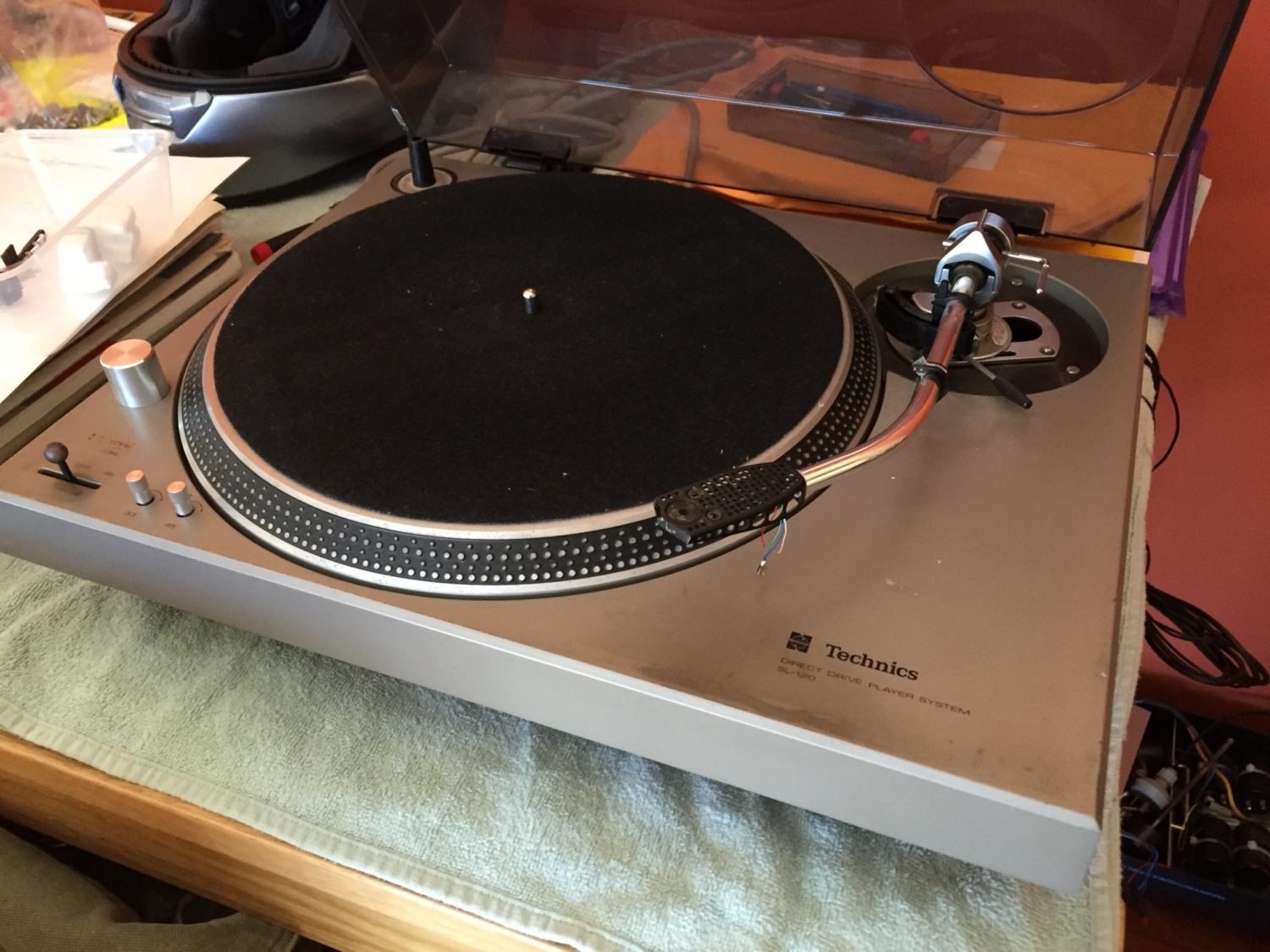 Technics SL-120 / SME 3009 Turntable Restoration 4 Technics SL-120