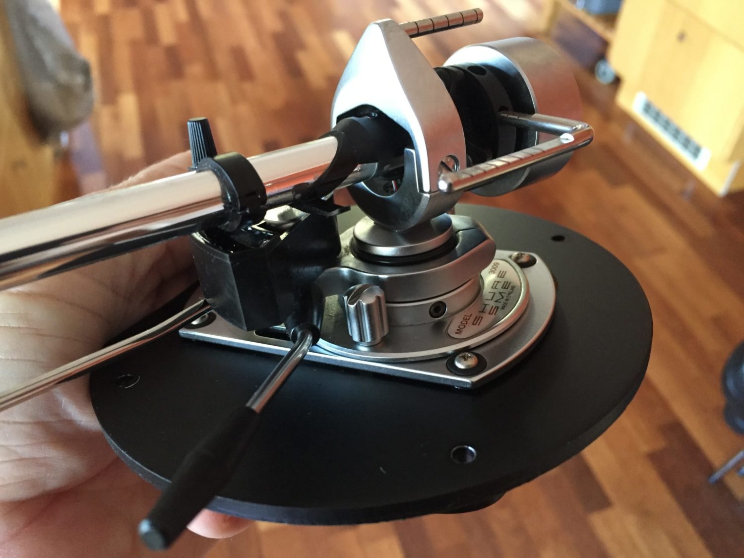 Technics SL-120 / SME 3009 Turntable Restoration 12 SME 3009