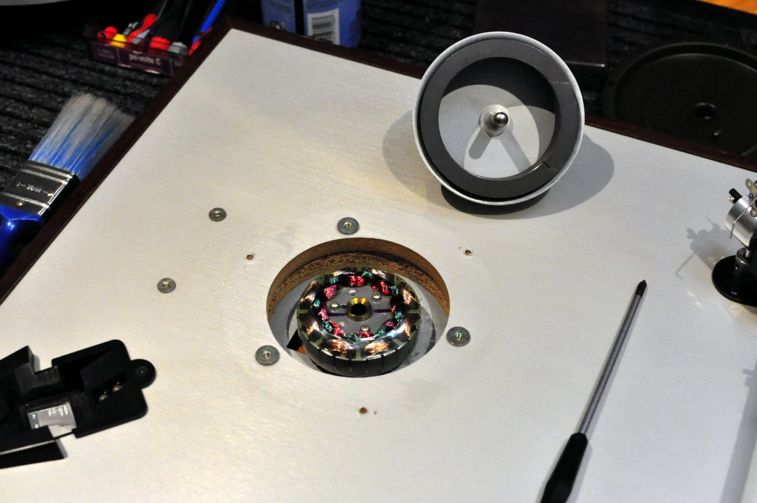 Lovely Luxman PD-264 Turntable Service & Repair 8 Luxman PD-264