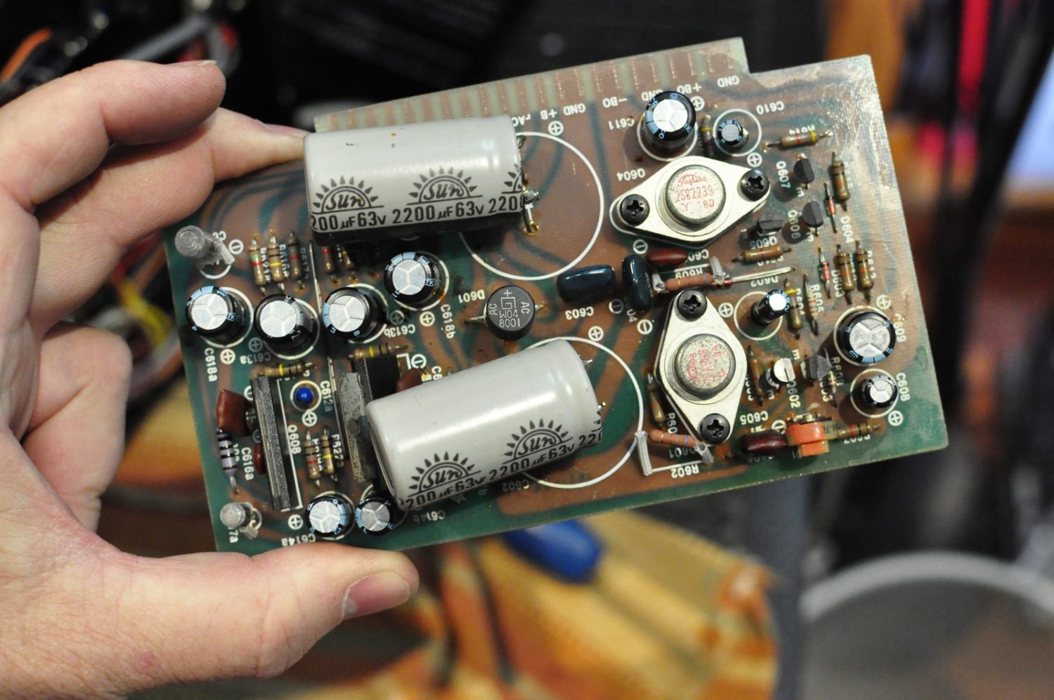 Luxman C-5000A Preamplifier Repair & Restoration 8 _DSC6598