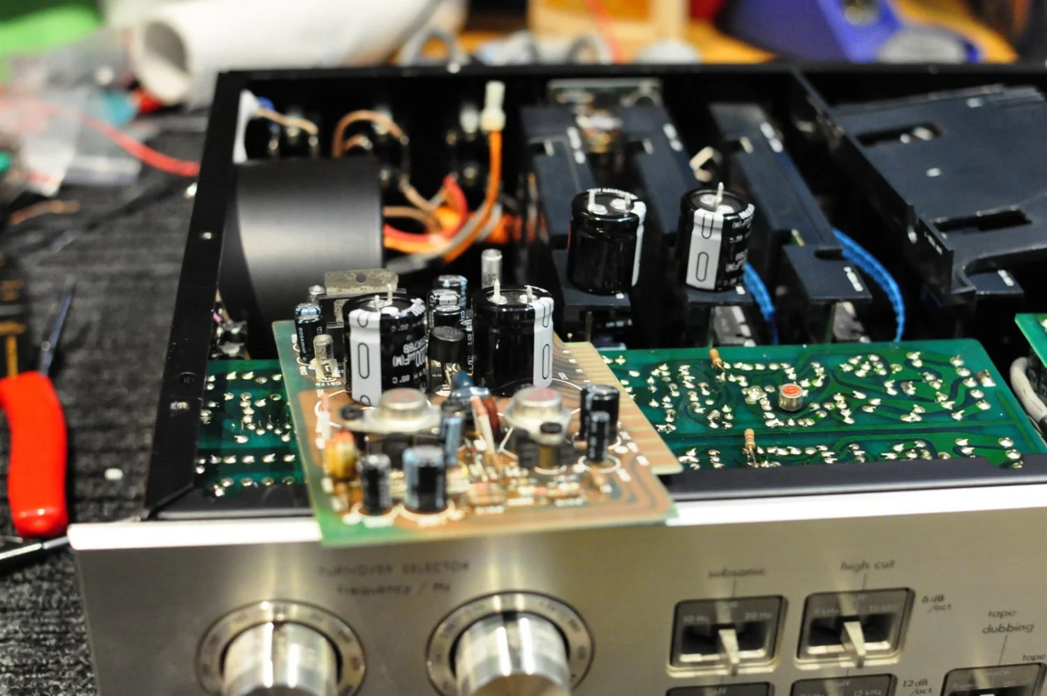 Luxman C-5000A Preamplifier Repair & Restoration | LiQUiD AUDiO