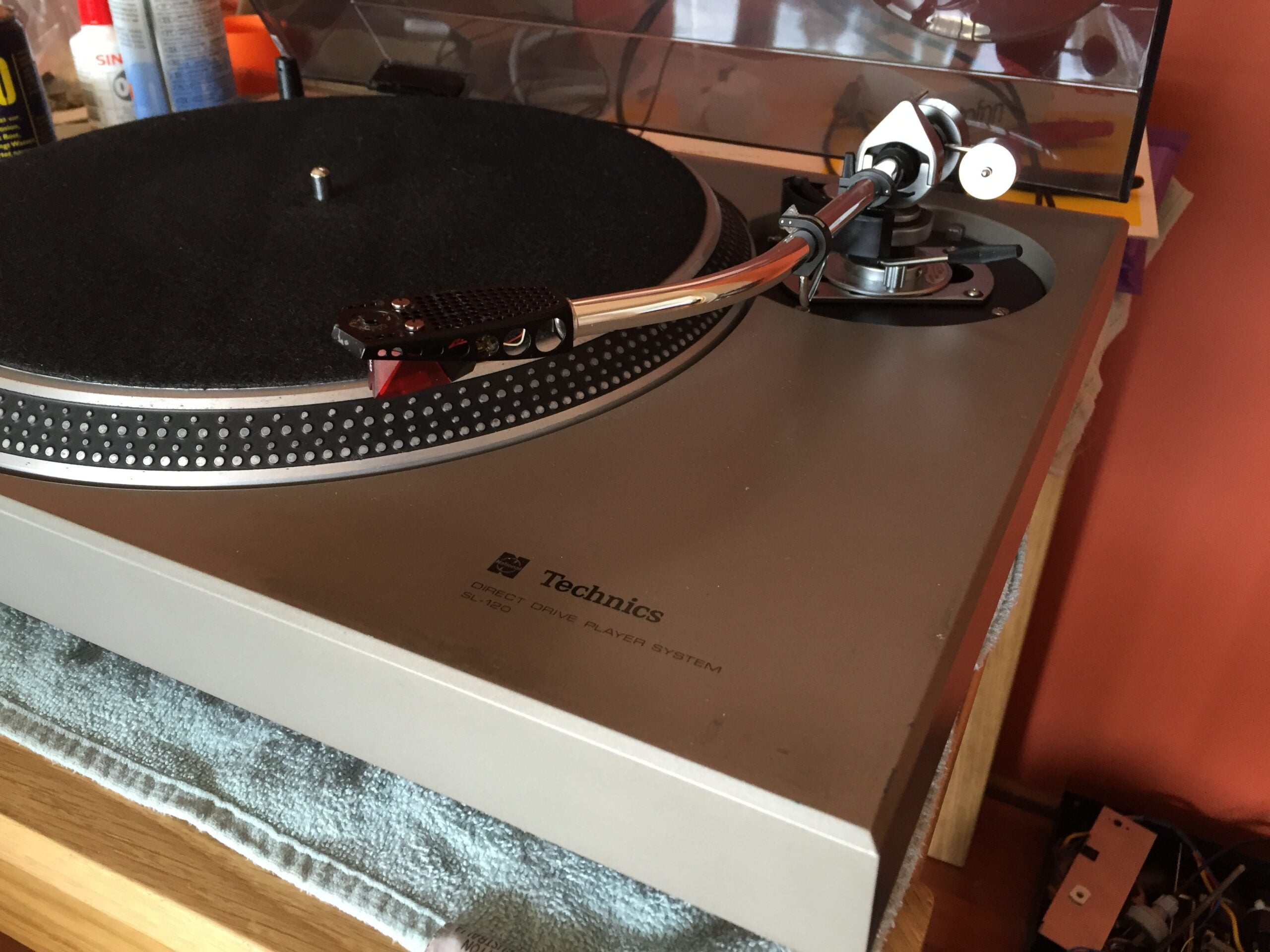 Technics SL-120 / SME 3009 Turntable Restoration 19 Technics SL-120